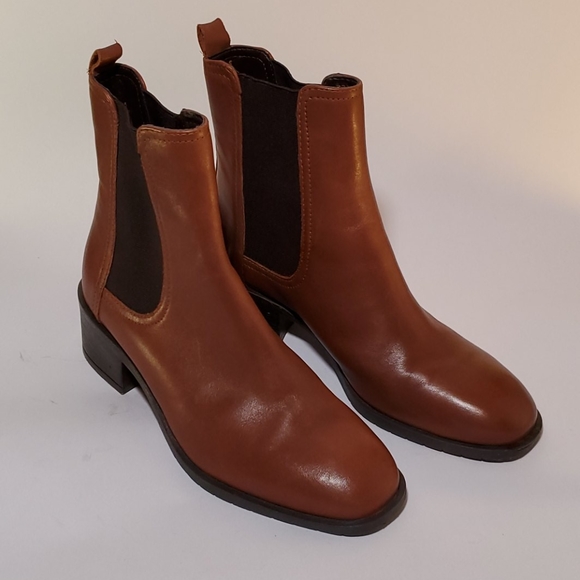 kenneth cole reaction salt leather chelsea boot